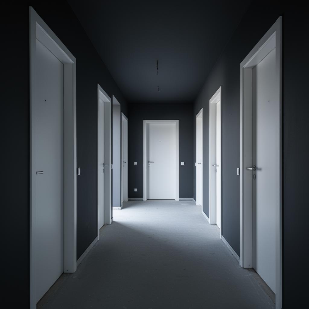 Retail unit — sprayed ceilings & walls